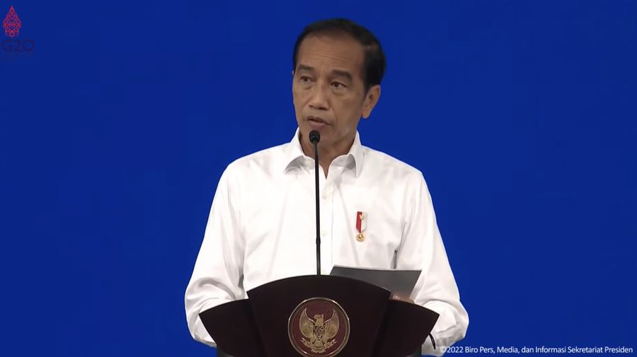 Peresmian Pabrik PT Hyundai Motor Manufacturing Indonesia dan Mobil Listrik IONIQ 5,16 Mar 2022 (Tangkapan layar youtube Setpres RI)