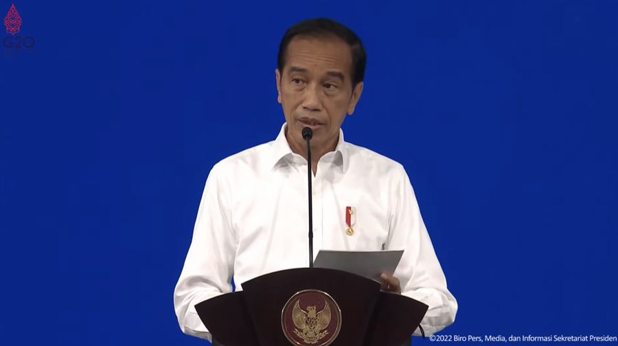 Peresmian Pabrik PT Hyundai Motor Manufacturing Indonesia dan Mobil Listrik IONIQ 5,16 Mar 2022 (Tangkapan layar youtube Setpres RI)