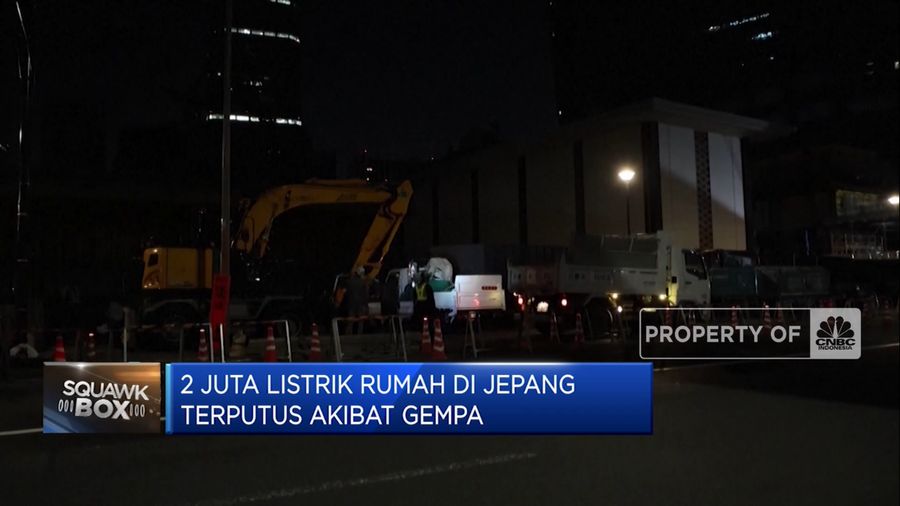 Ada Gempa, Listrik Jutaan Rumah di Jepang Terputus