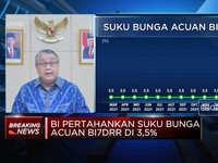 BI Tahan Suku Bunga Acuan di 3,5%