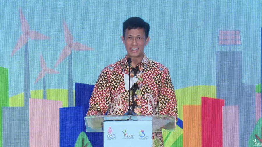 Edwin Syahruzad, Dirut PT SMI. (Tangkapan layar youtube PT Sarana Multi Infrastruktur (Persero)