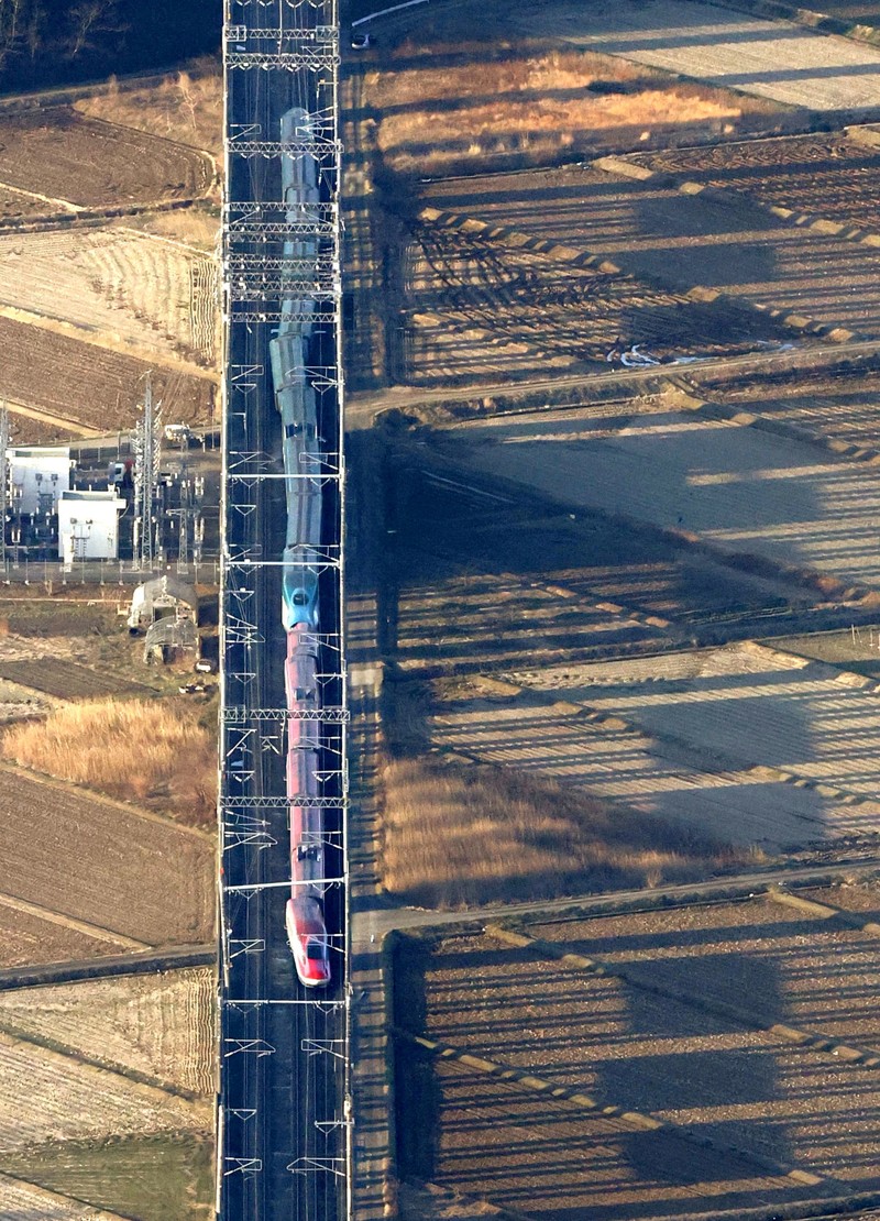 Gemap di Jepang pada Kamis (17/3/2022). (Kyodo News via AP) Gemap di Jepang pada Kamis (17/3/2022). (Kyodo News via AP)