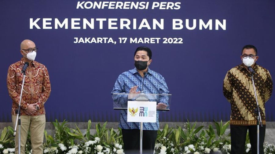 Konfrensi Pers BUMN