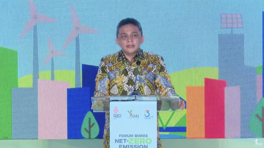 Luky Alfirman Direktur Jenderal Pengelolaan Pembiayaan dan Risiko. (Tangkapan layar youtube PT Sarana Multi Infrastruktur (Persero)