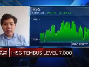 Mantap! Pertama dalam Sejarah IHSG Sukses Tembus Level 7.000