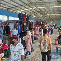 Tanah Abang Berdenyut Lagi: Hijab Sampai Beha Impor Marak!