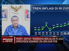 Perry Warjiyo Yakin Inflasi 2022 Terkendali di Kisaran 3,0%