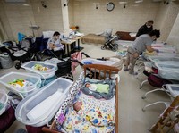 Ini Penampakan Bunker Tempat Berlindung Bayi Surogasi Ukraina