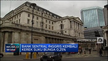 Bank Sentral Inggris Kerek Lagi Bunga Acuan