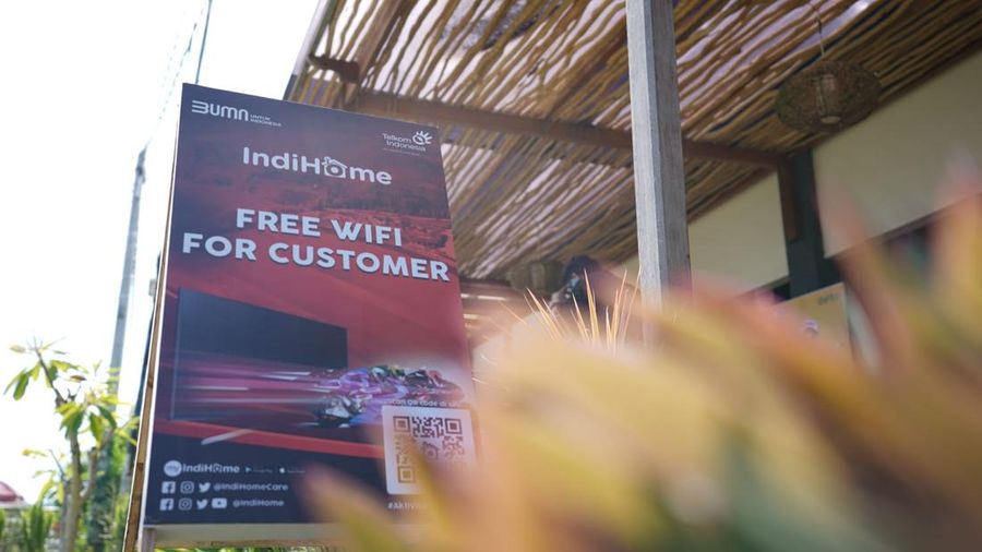 Layanan internet dari IndiHome.