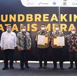 Usai Uji Coba, Pembangunan Pabrik Katalis Merah Putih Dimulai