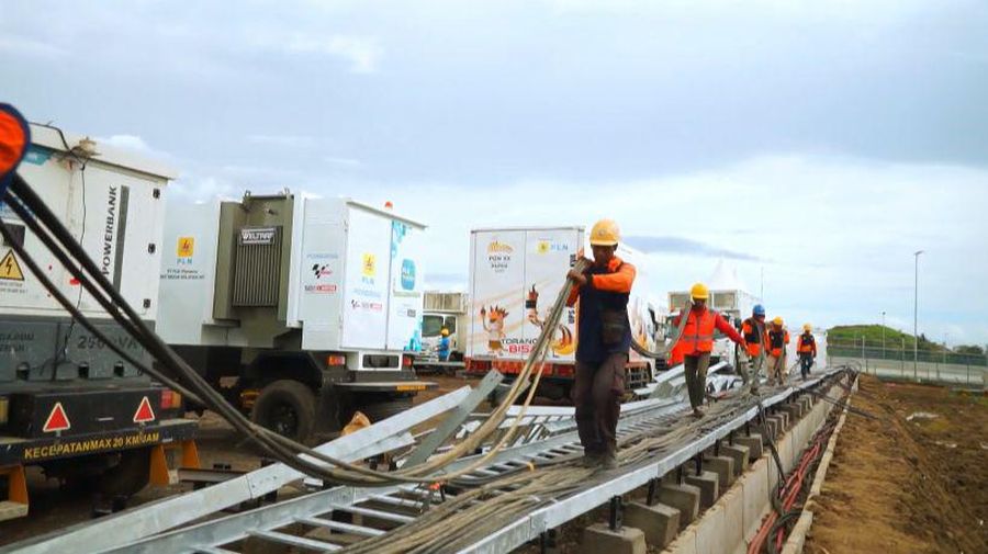 PLN siapkan listrik andal di MotoGP Mandalika. (Dok: PLN)
