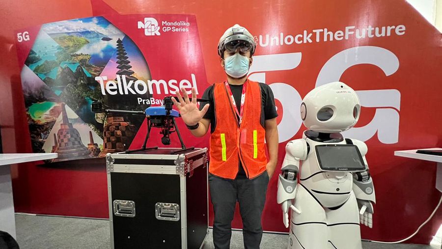 Telkomsel Pamerkan Inovasi 5G di Ajang MotoGP 2022 Mandalika