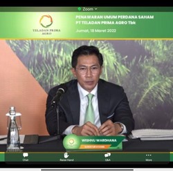Intip Cuan Wishnu Wardhana Cs Setelah IPO Teladan Prima Agro