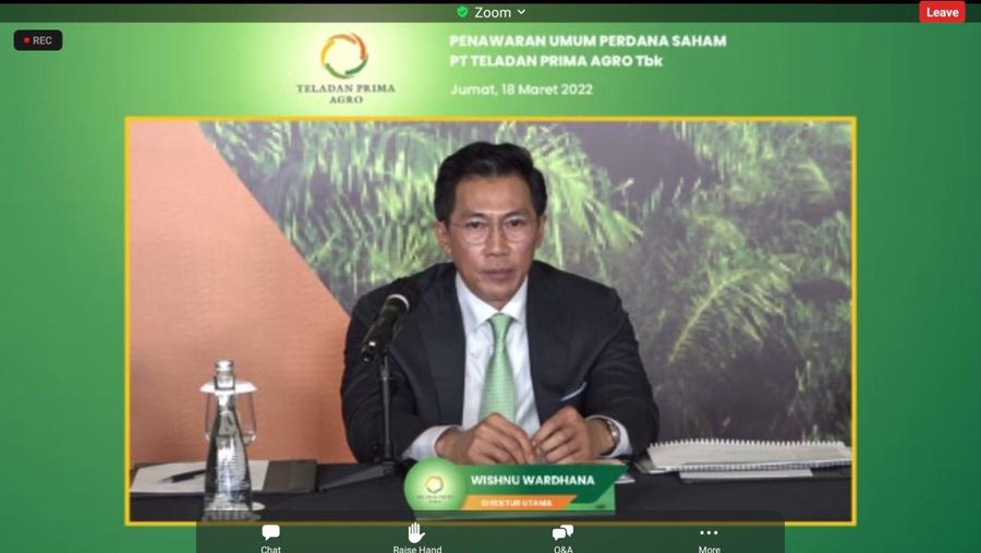 Wishnu Wardhana (Tangkapan layar zoom)