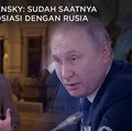 Presiden Zelensky: Saatnya Ukraina Negosiasi dengan Rusia