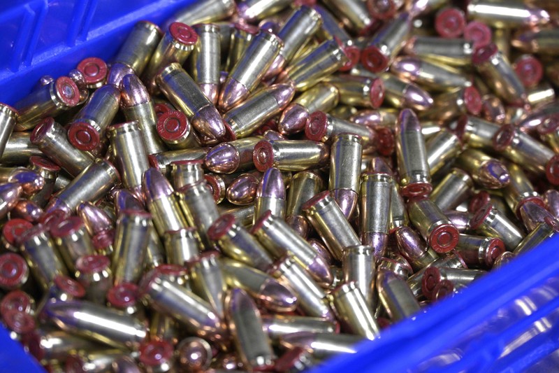 Adrian Kellgren, director of industrial production of KelTec, holds a 9mm SUB2000 rifle, similar to ones being shipped to Ukraine, at their manufacturing facility on Thursday, March 17, 2022, in Cocoa, Fla. Kellgren’s family-owned gun company was left holding a $200,000 shipment of semi-automatic rifles after a longtime customer in Odessa suddenly went silent during Vladimir Putin’s invasion of Ukraine. Fearing the worst, the company decided to put those stranded 400 guns to good use, sending them to Ukraine's nascent resistance movement. (AP Photo/Phelan M. Ebenhack)