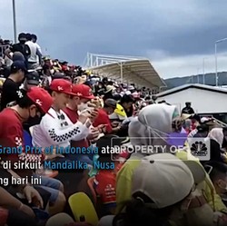 Begini Lonjakan Penonton MotoGP di Mandalika