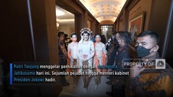 Sejumlah Menteri Jokowi Hadiri Pernikahan Putri dan Guinandra