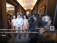 Sejumlah Menteri Jokowi Hadiri Pernikahan Putri dan Guinandra
