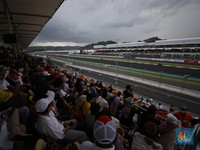Hujan 'Super' Deras, MotoGP Mandalika Ditunda Sementara