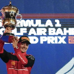 Leclerc Juara, Ferrari Posisi 1-2 di Seri F1 GP Bahrain 2022