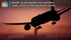 Detik-detik Boeing 737 China Eastern Airlines Jatuh di Gunung