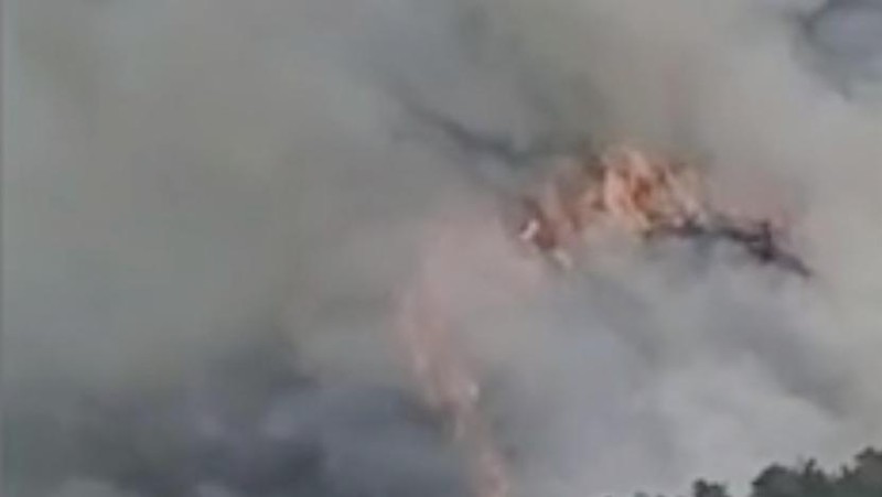 In this image taken from video footage run by China's CCTV, emergency personnel prepare to travel to the site of a plane crash near Wuzhou in southwestern China's Guangxi Zhuang Autonomous Region, Monday, March 21, 2022. A China Eastern Boeing 737-800 with more than 100 people on board crashed in the southern province of Guangxi on Monday, officials said. (CCTV via AP)