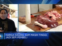 Harga Daging Sapi Masih Tinggi, Jadi Sepi Pembeli