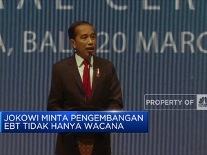 Jokowi Minta Pengembangan EBT Tidak Hanya Wacana