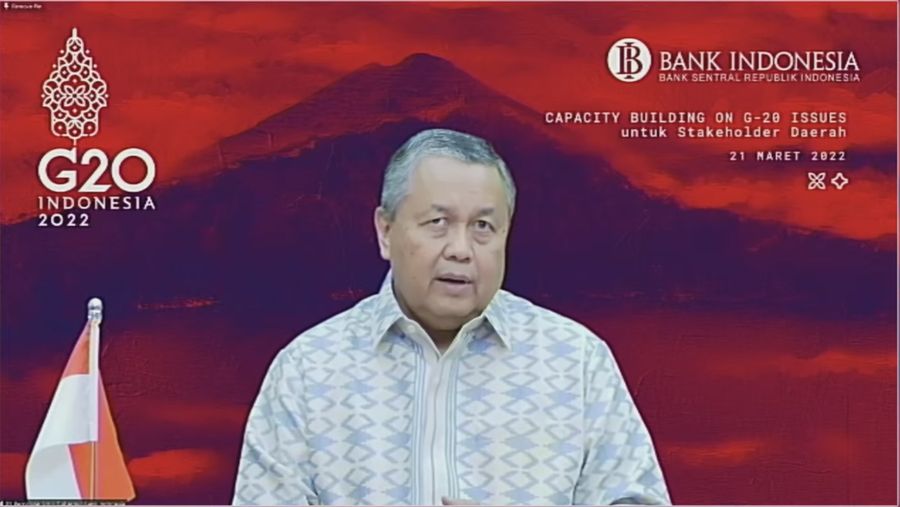 Gubernur Bank Indonesia, Perry Warjiyo. (Tangkapan Layar Youtube BI)