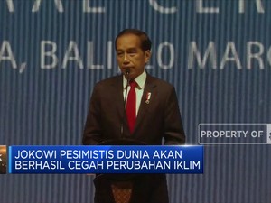 Jokowi Pesimistis Soal Pencegahan Perubahan Iklim Global