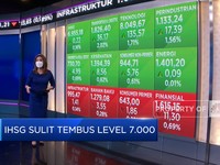 Market Focus:IHSG Sulit Tembus 7.000 & Saham Perbankan Anjlok