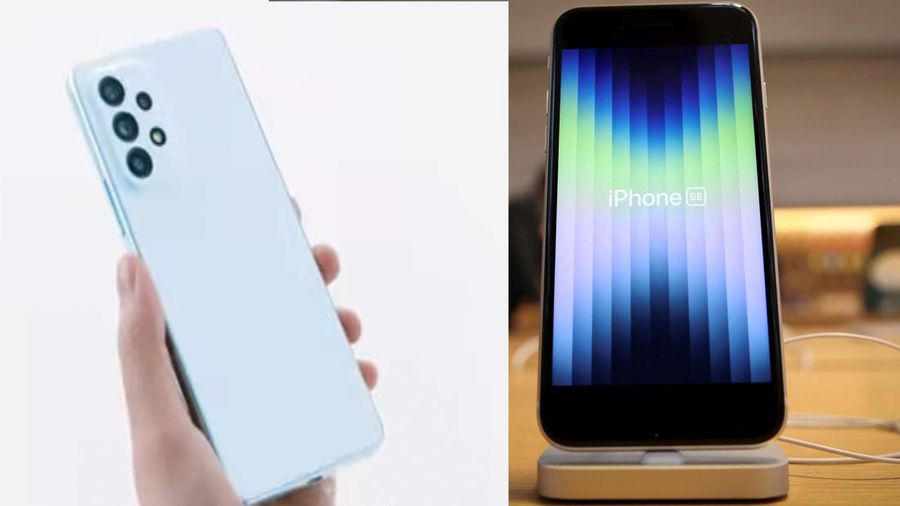 Samsung Galaxy A53 vs iPhone SE 2022