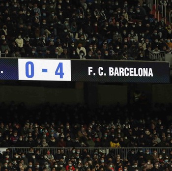 Momen Gol Barcelona Bantai Real Madrid 0-4 di El-Clasico