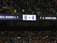 Momen Gol Barcelona Bantai Real Madrid 0-4 di El-Clasico