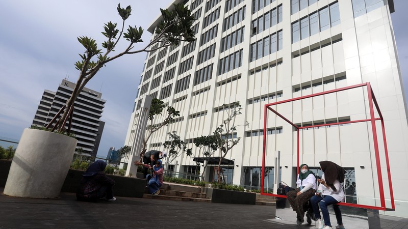 Wajah Baru Mal Sarinah usai Direnovasi (CNBC Indonesia/Andrean Kristianto)