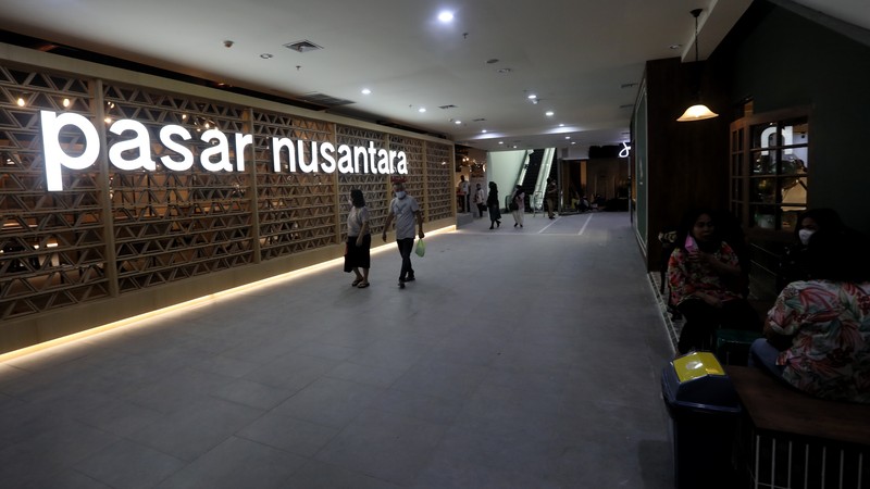 Wajah Baru Mal Sarinah usai Direnovasi (CNBC Indonesia/Andrean Kristianto)