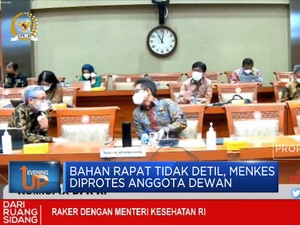 Bahan Rapat Tidak Detil, Menkes Diprotes Anggota Dewan