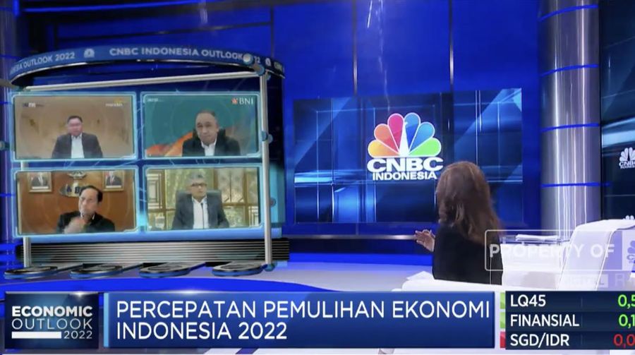 CNBC Indonesia Economic Outlook, BNI