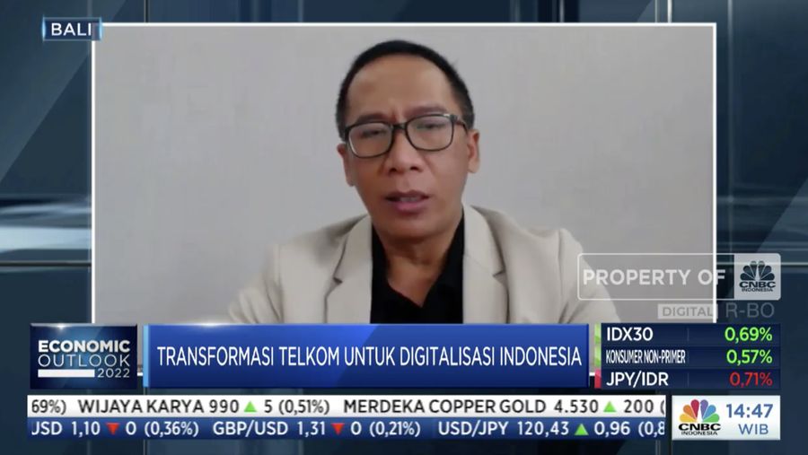 Deputy Executive Vice President Digital Business Builder Telkom Komang Budi Aryasa