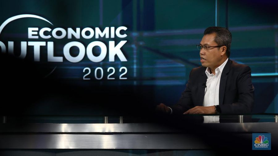Direktur ICT Strategy &Bussines Huawei Cloud Indonesia Bapak Mohamad Rosidi. (CNBC Indonesia/Tri Susilo)