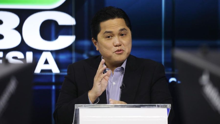 Menteri BUMN Erick Thohir (CNBC Indonesia/Tri Susilo)