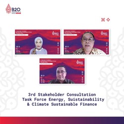 Satgas ESC B20 Cari Solusi Muluskan Transisi Energi