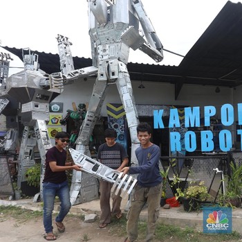 Potret Kampong Robot, Wadah Pecinta Robotik di Tangsel