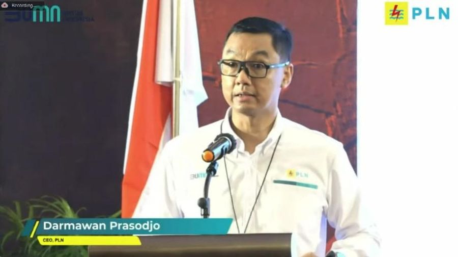 Dirut PLN Darmawan Prasodjo (Tangkapan Layar Youtube PLN)
