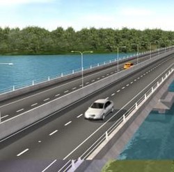 Jembatan Terpanjang RI Ternyata 'Belah' Lautan, Ini Lokasinya