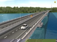 Simak Progres Terbaru Proyek Jembatan Terpanjang se-Indonesia