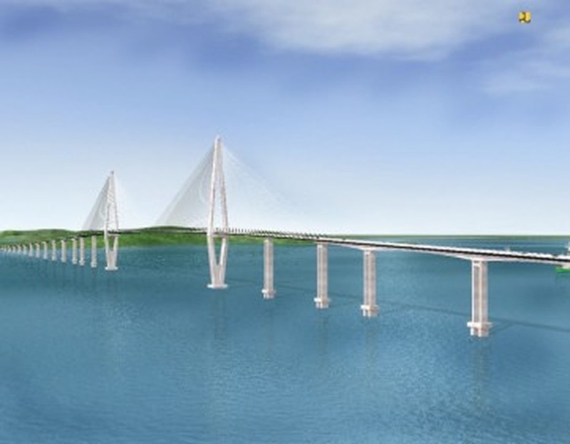 Ilustrasi Desain Jembatan Batam-Bintan (Dok.PUPR) Ilustrasi Desain Jembatan Batam-Bintan (Dok.PUPR)