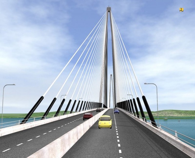 Ilustrasi Desain Jembatan Batam-Bintan (Dok.PUPR) Ilustrasi Desain Jembatan Batam-Bintan (Dok.PUPR)